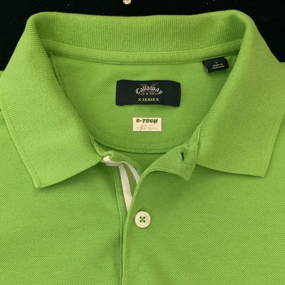 CALLAWAY X Series Green Polo